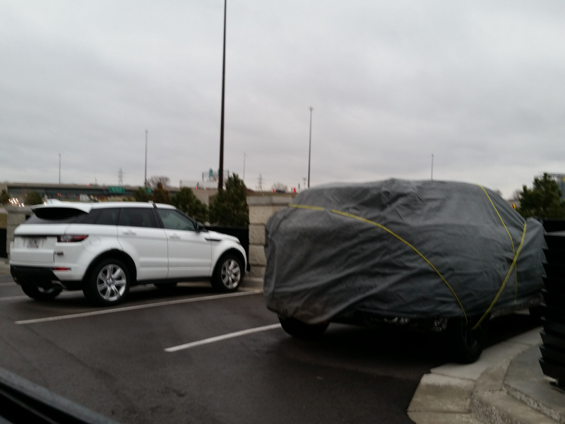 Illustration for article titled Jaguar F-Pace Test Mule Spotted